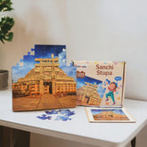 Sanchi Stupa Jigsaw Puzzle | Fun & Learning Games for kids - Mittimate